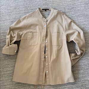 Marissa Webb “Lennox” Tie-Back Button Down
